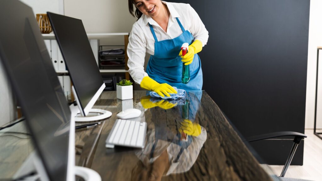 Commercial Office Cleaning at Barrin Cleaning services